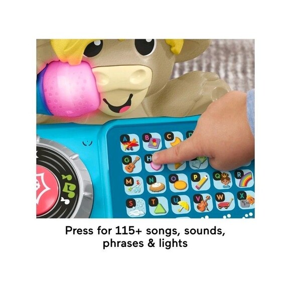 Fisher-Price Link Squad A to Z Yak Learning Toy Music‎ Lights Baby 9M+ NEW - Picture 4 of 6